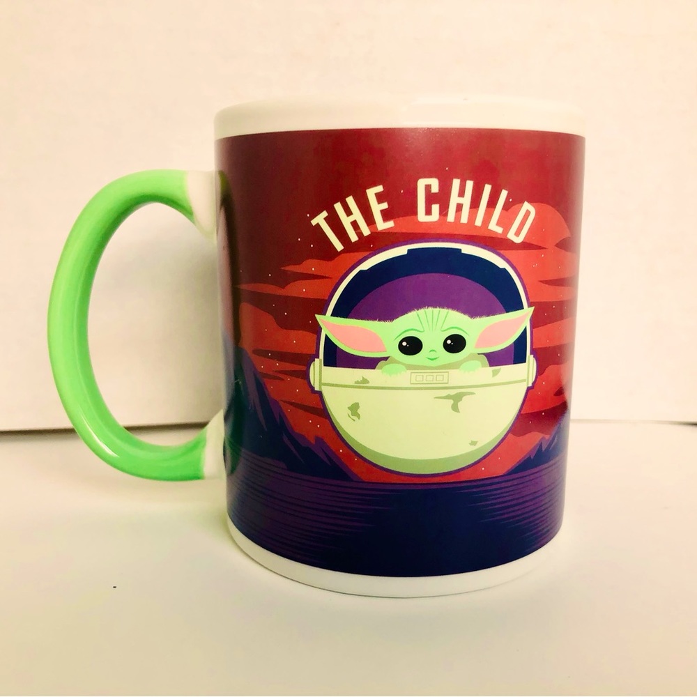 The Child Mandalorian Baby Yoda Grogu Ceramic Coffee Mug, Star Wars, Like New